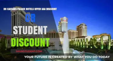 Caesars Palace Discounts: AAA or Student Savings Available?