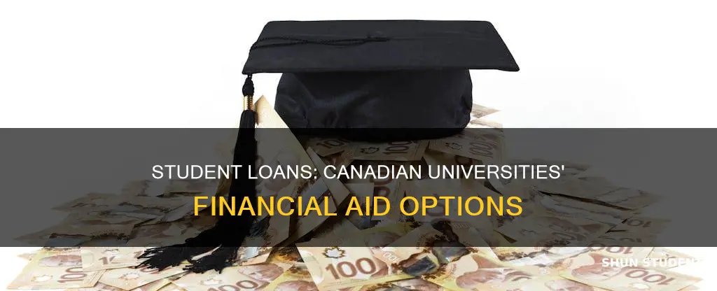 do canadian universities have student loans