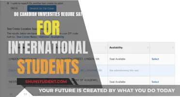 Canadian Universities: SATs for International Students?