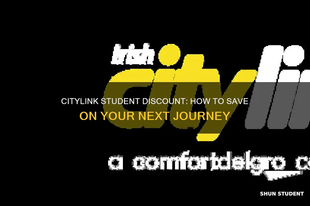 do citylink do student discount