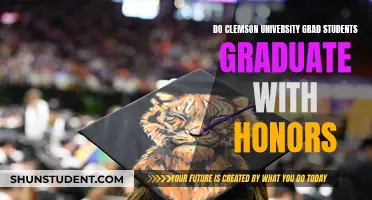 Clemson University Grad Students: Honors at Graduation?