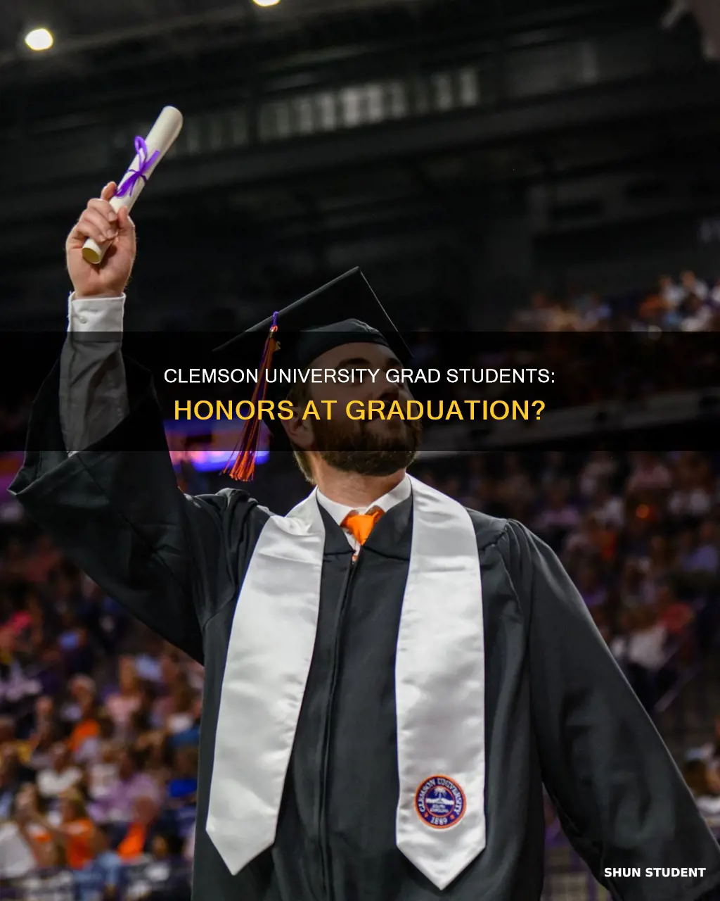 do clemson university grad students graduate with honors