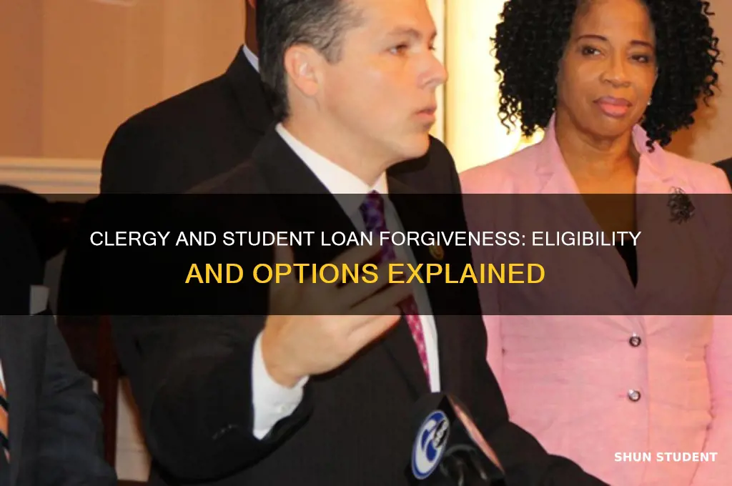 do clergy qualify for student loan forgiveness