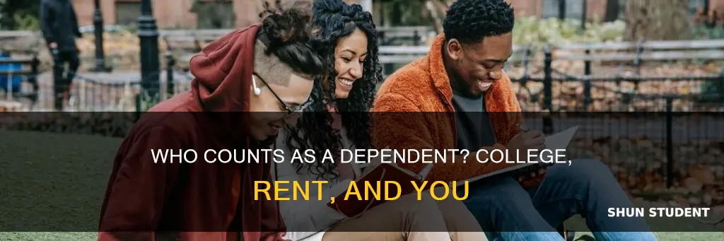 do college students count as dependents i pay for rent