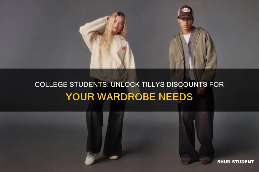 do college students get a discount in tillys