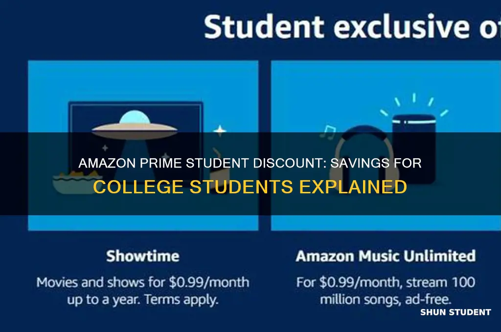 do college students get a discount on amazon prime
