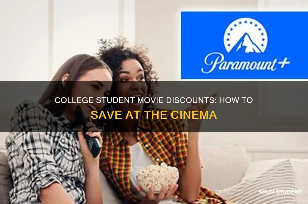 do college students get discounts at the movies
