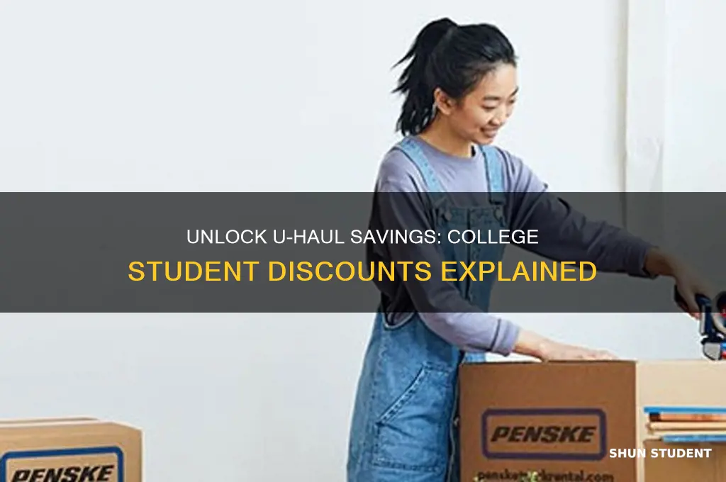 do college students get discounts in u haul