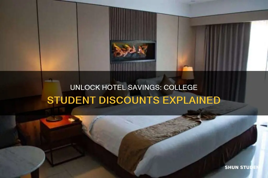 do college students get discounts on hotels