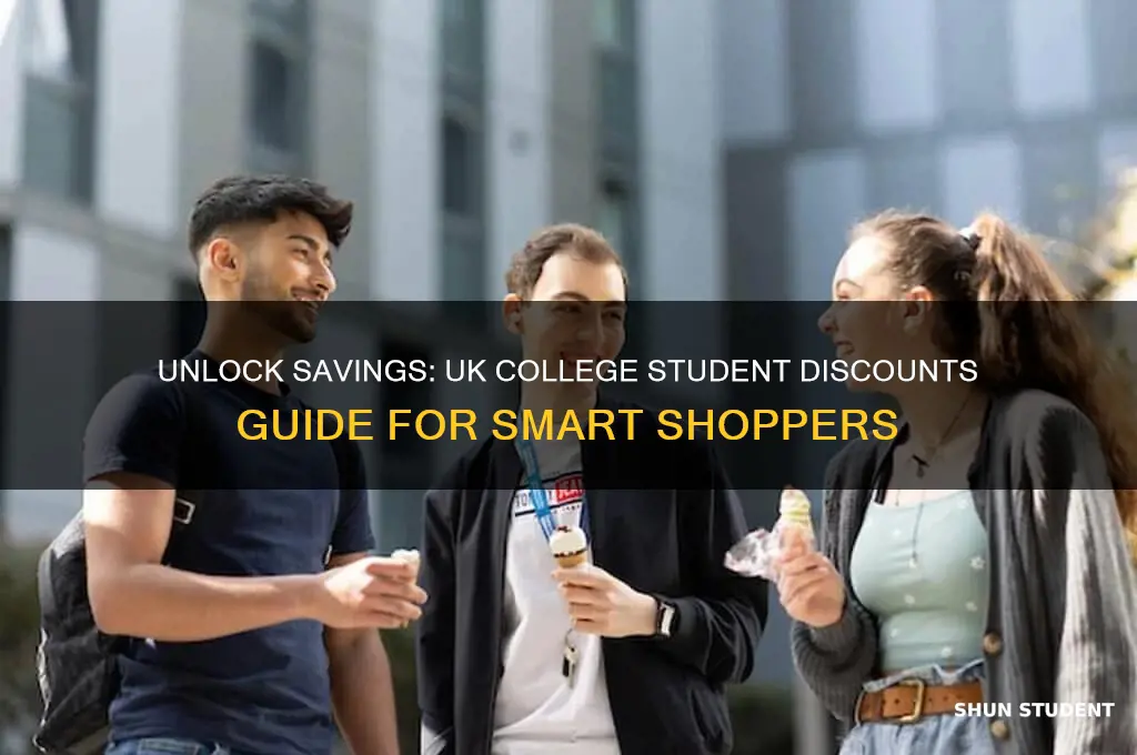 do college students get discounts uk