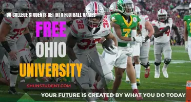 Free Football Games for Ohio University Students?