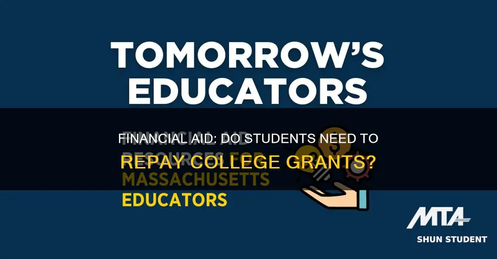 do college students have to pay back financial aid