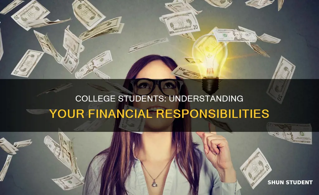 do college students have to pay bills