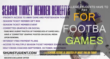 College Football Games: Should Students Pay to Enter?