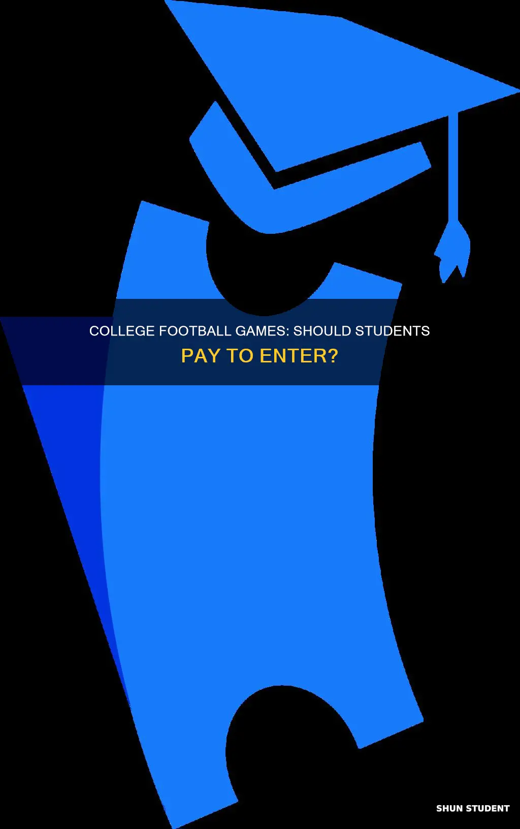 do college students have to pay for football games
