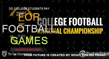 College Football Games: Who Pays for the Fun?