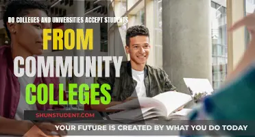 Community College Students: University Acceptance and Opportunities