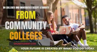Community College Students: University Acceptance and Beyond