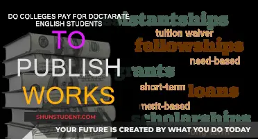 Doctoral English Students: Paid to Publish?