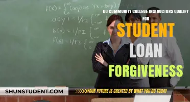 Can Community College Instructors Get Student Loan Forgiveness?