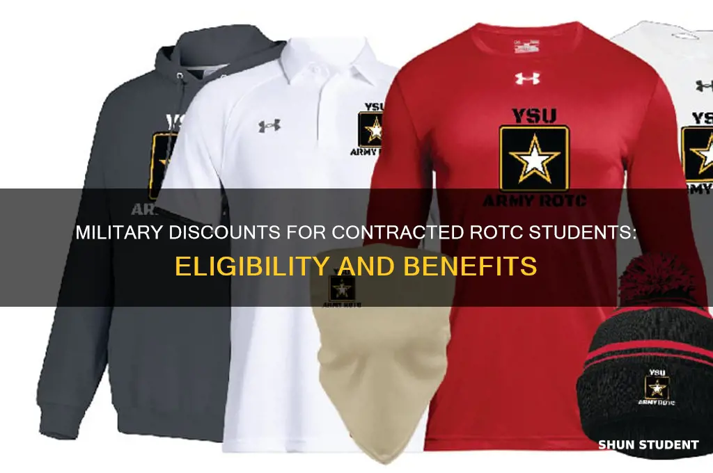 do contracted rotc students get military discounts