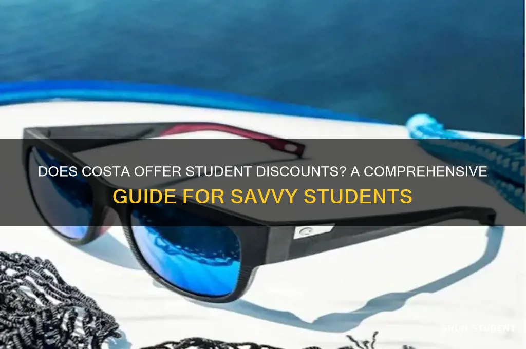 do costa do student discount