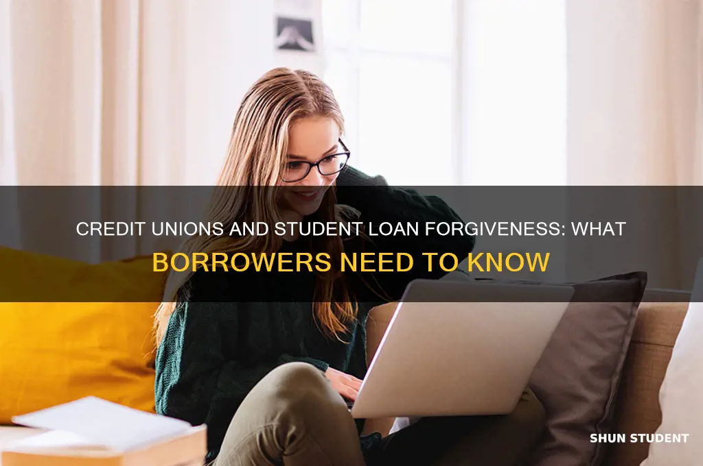do credit unions count for student loan forgiveness