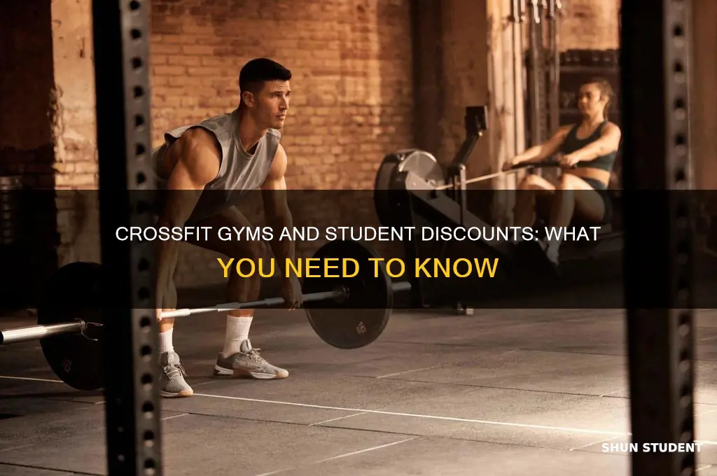 do crossfit gyms offere student discounts
