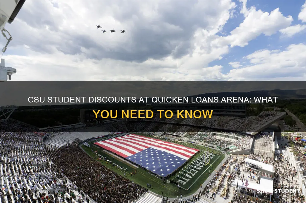 do csu students get discounts at quicken loans arena