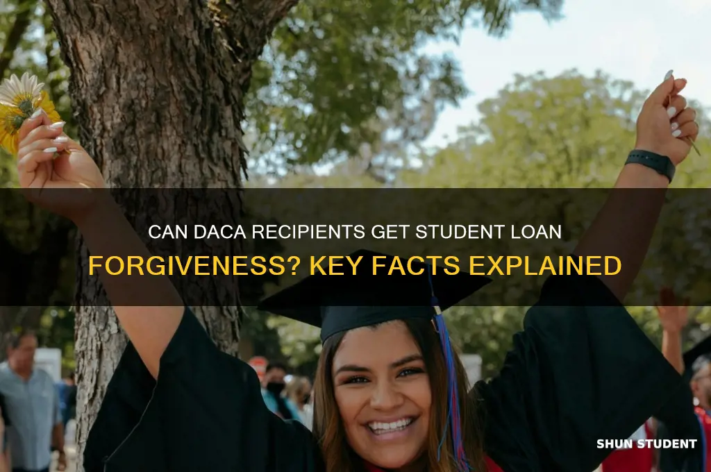 do daca recipients qualify for student loan forgiveness