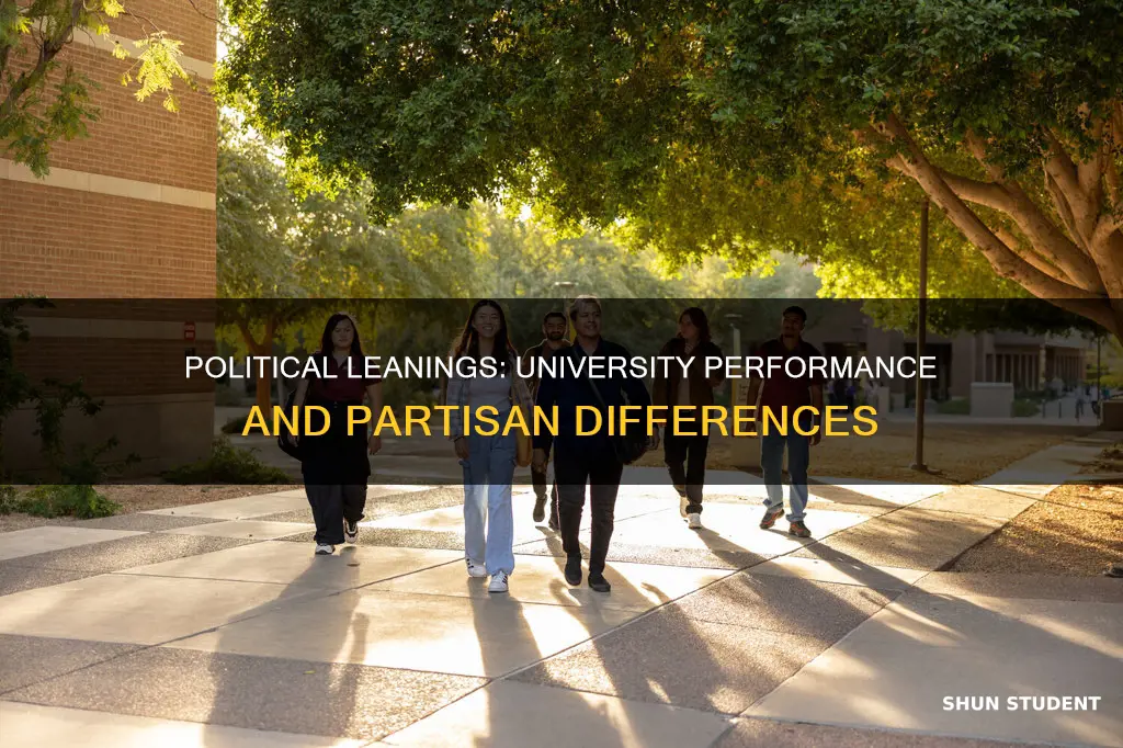 do democrat or republican students do better in university