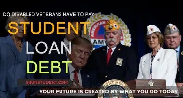 Disabled Veterans: Student Loan Debt Relief