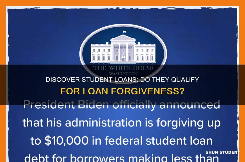 do discover student loans qualify for forgiveness
