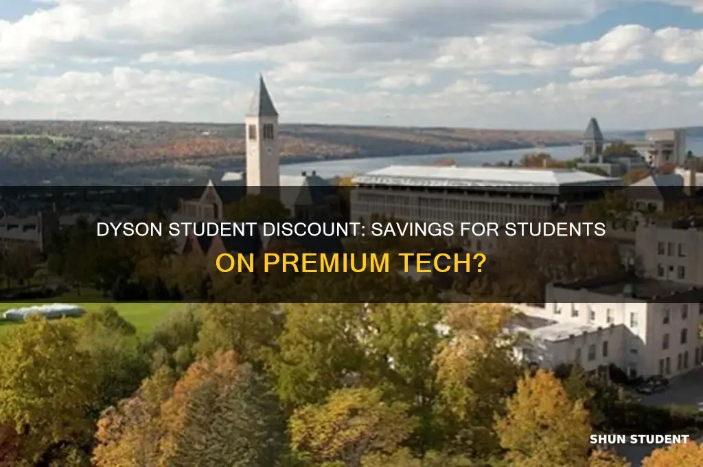 do dyson do student discount