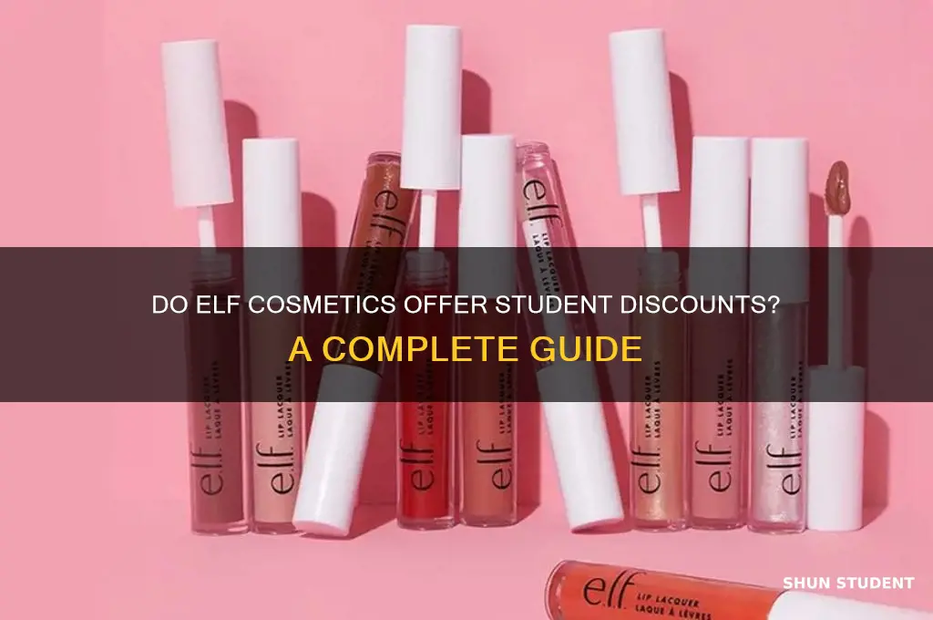 do elf do student discount