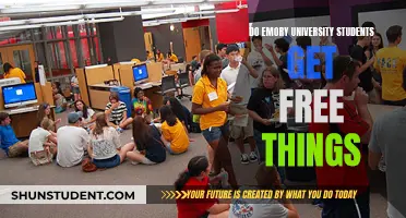 Emory University Students: What Freebies Do They Get?