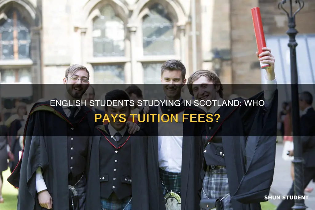 do english students pay fees in scotland