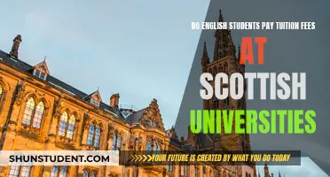 English Students' Tuition Fees in Scottish Universities
