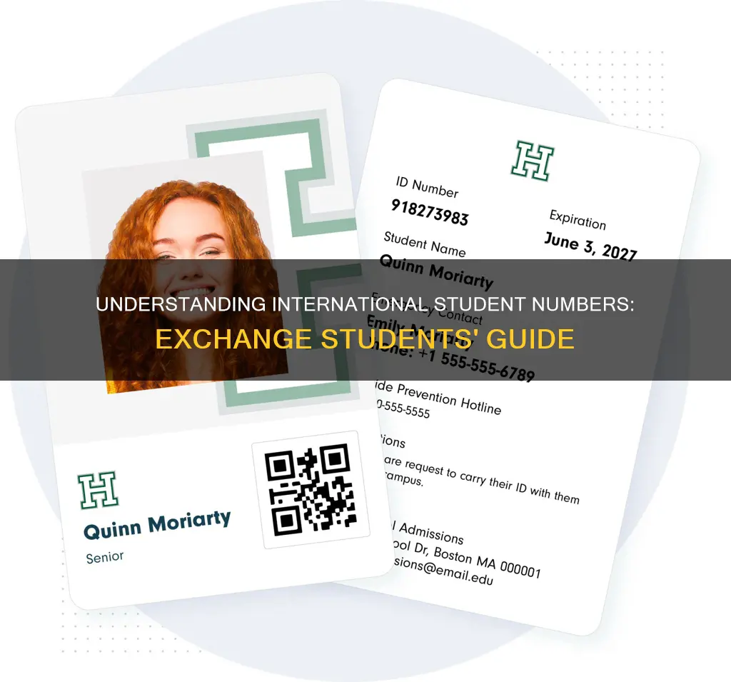 do exchange students need an international student number