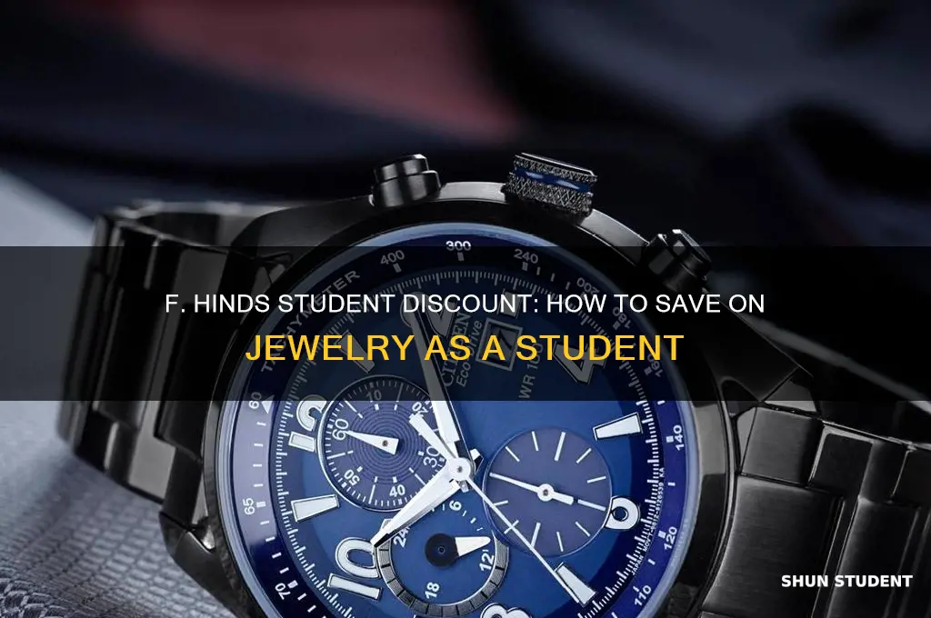 do f hinds do student discount