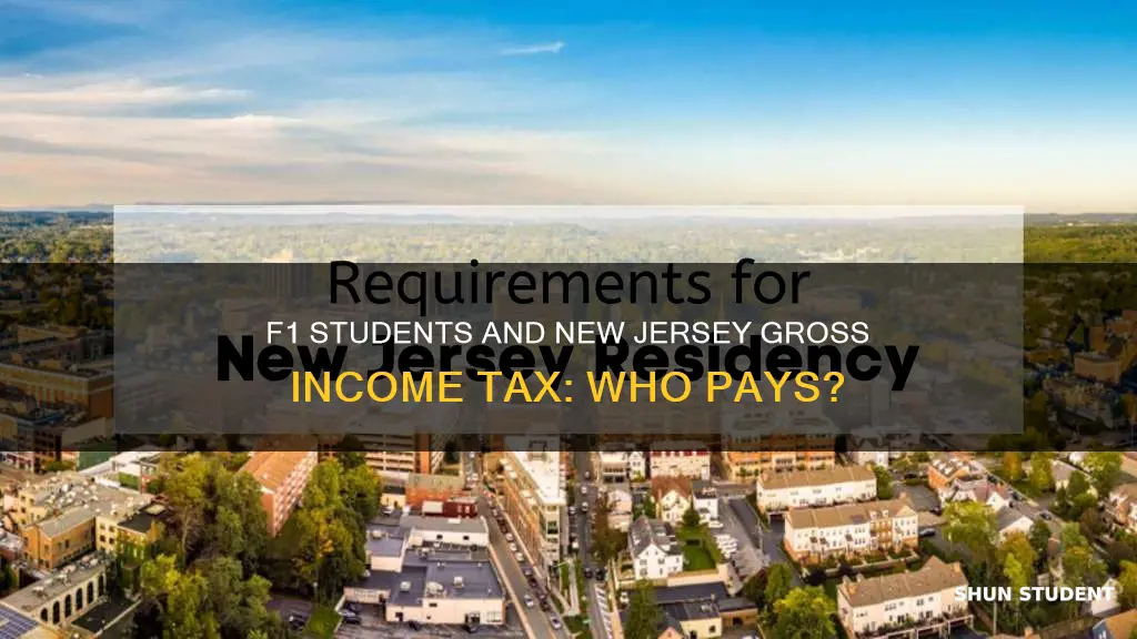 do f1 students pay nj gross income tax