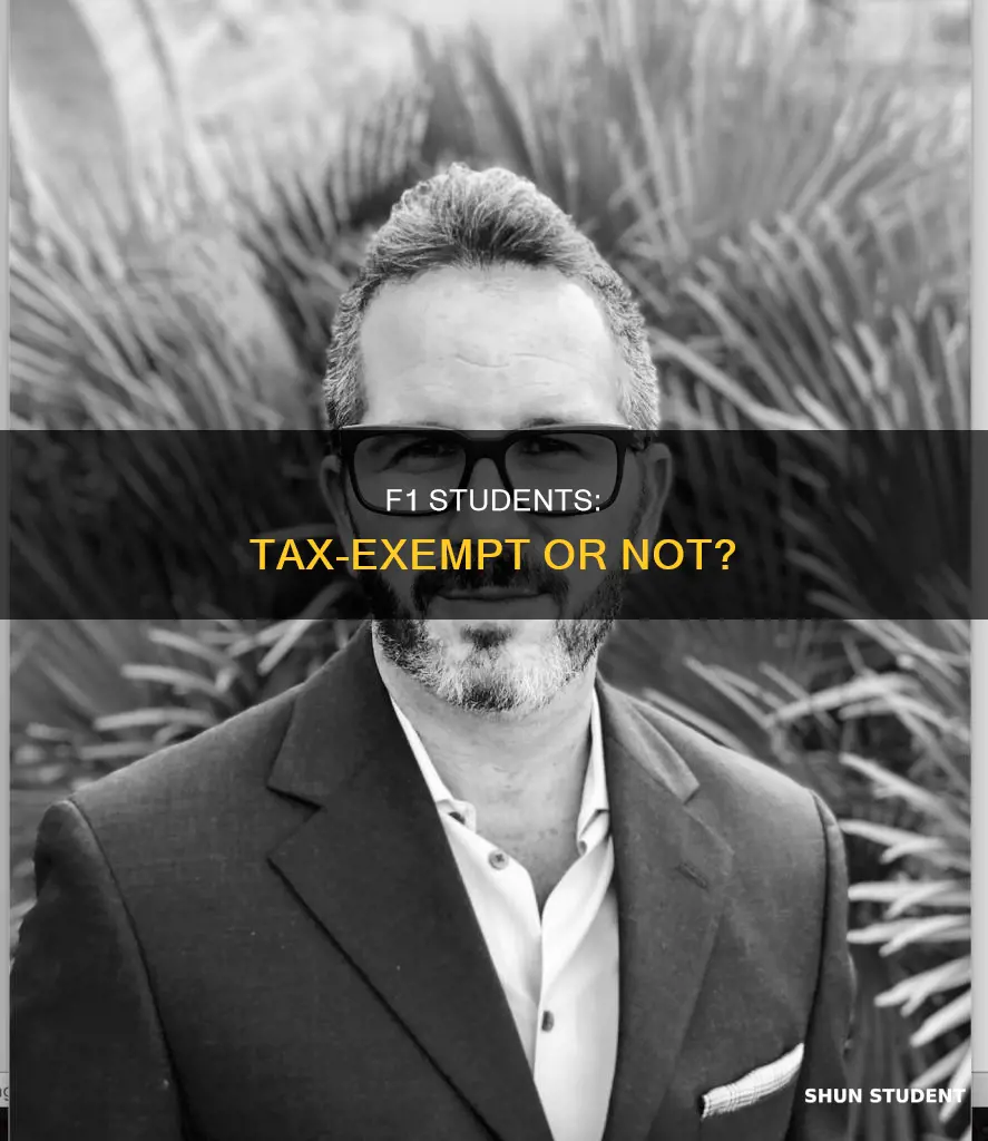 do f1 students pay taxes