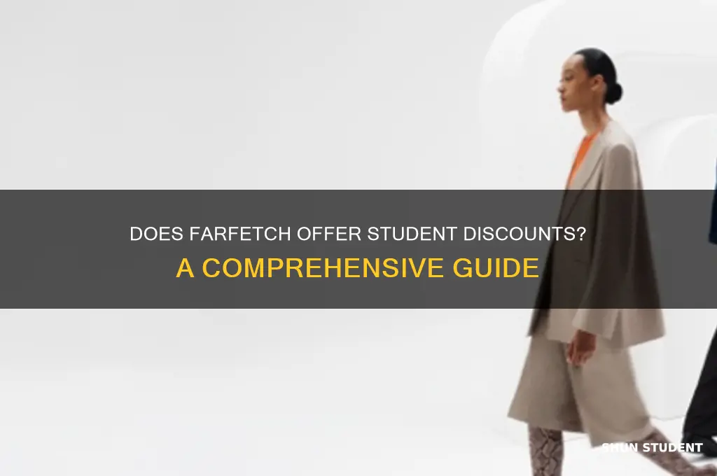 do farfetch do student discount