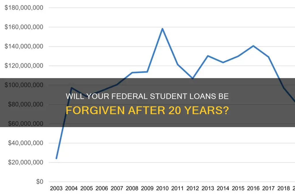 do federal student loans get forgiven after 20 years