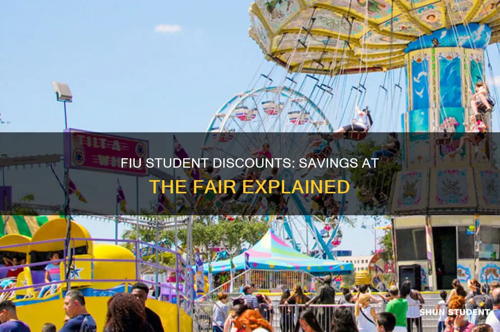 do fiu students get a discount at the fair