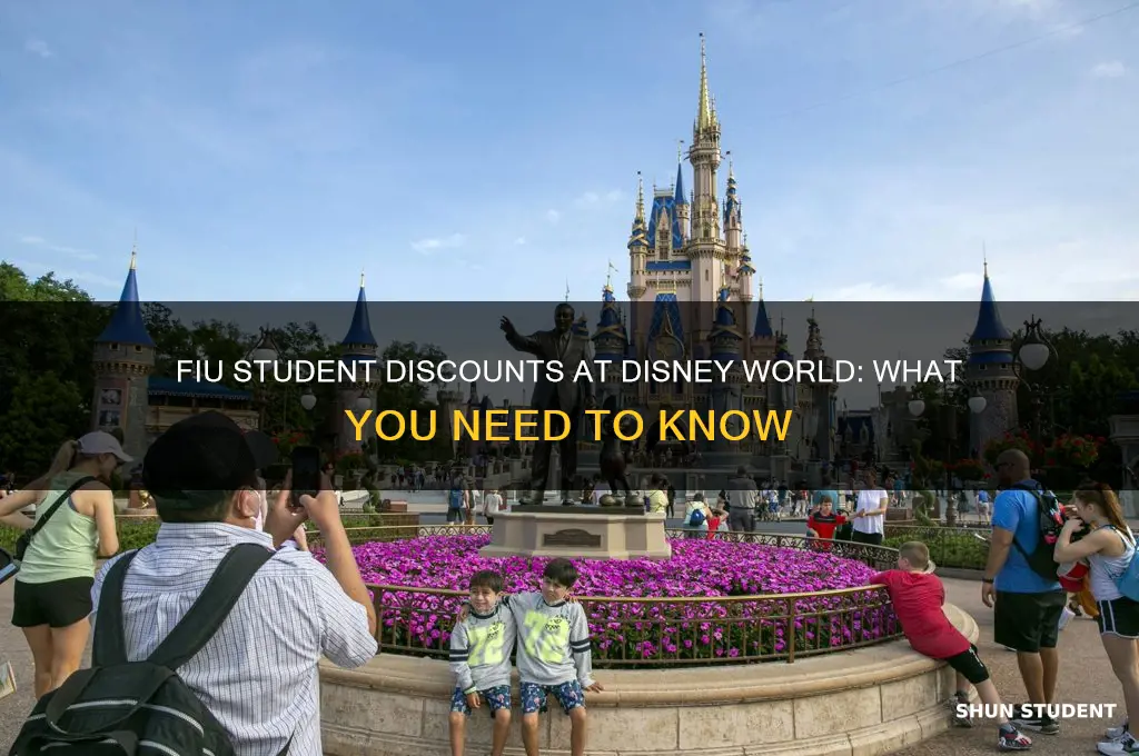 do fiu students get discounts at disney world