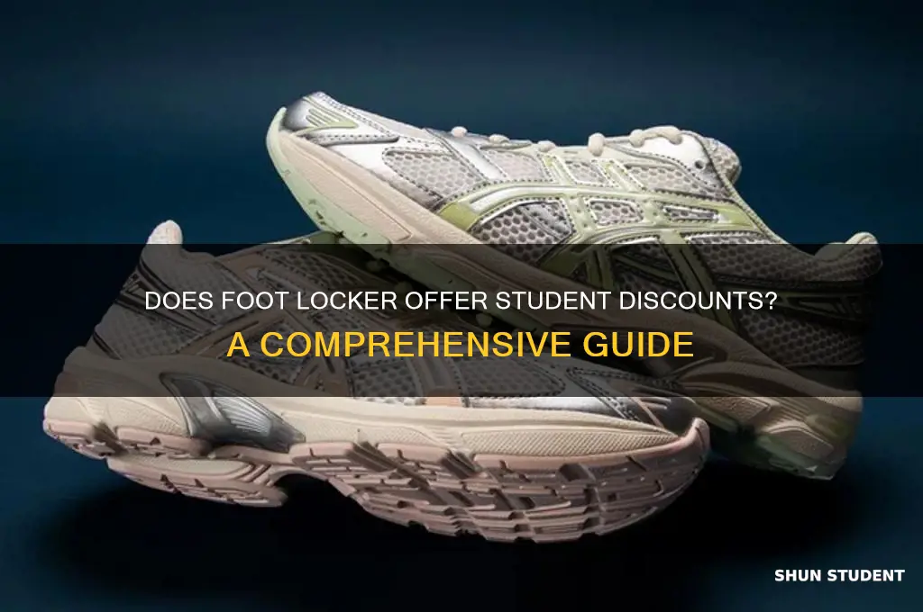 do foot locker offer student discount
