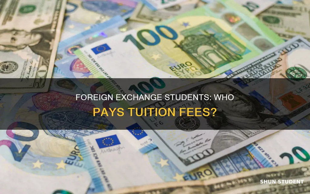 do foreign exchange students pay tuition