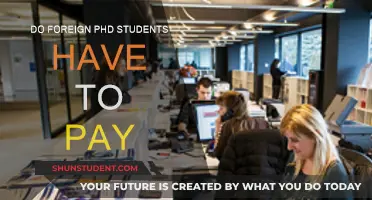 Foreign PhD Students: Who Pays the Bill?