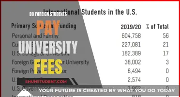 Foreign Students: Who Pays University Fees?